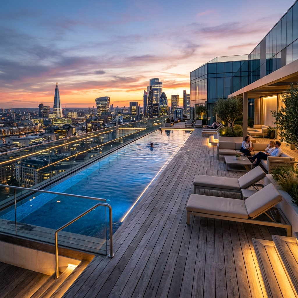 Rooftop Infinity Pool